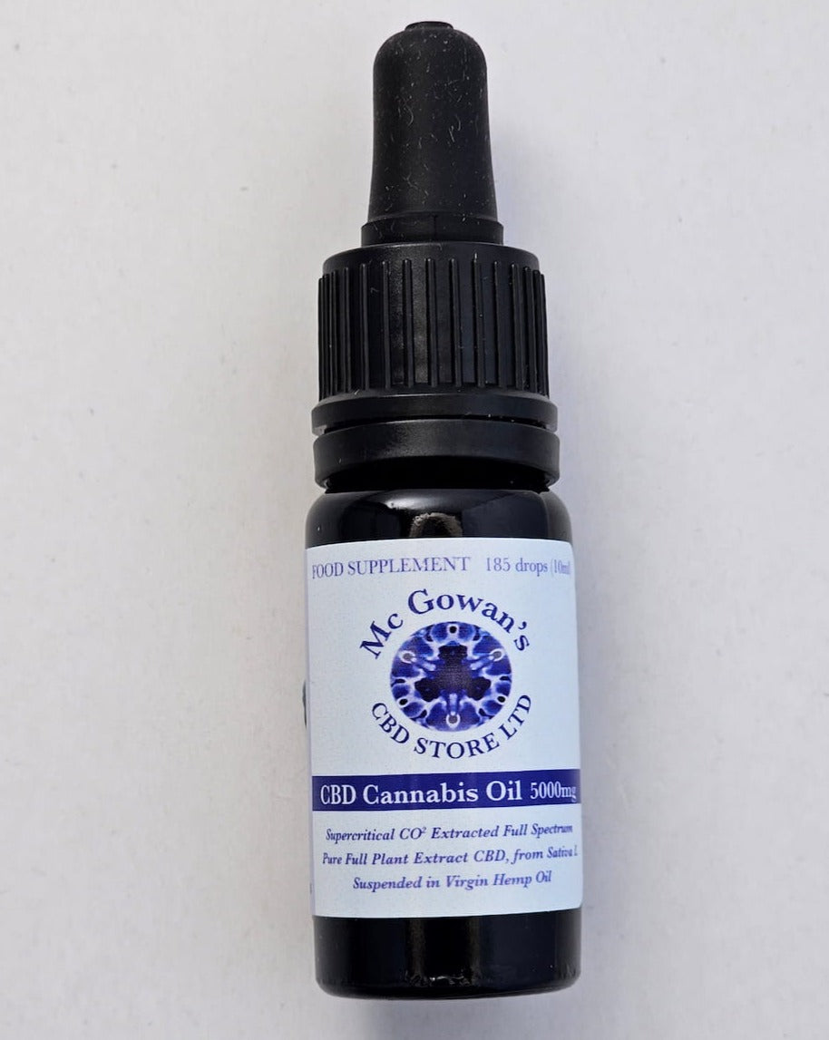 Full Spectrum CBD Oil. 5000mg McGowans CBD Store Ltd Full Spectrum CBD Oil. 5000mg McGowans CBD Store Ltd