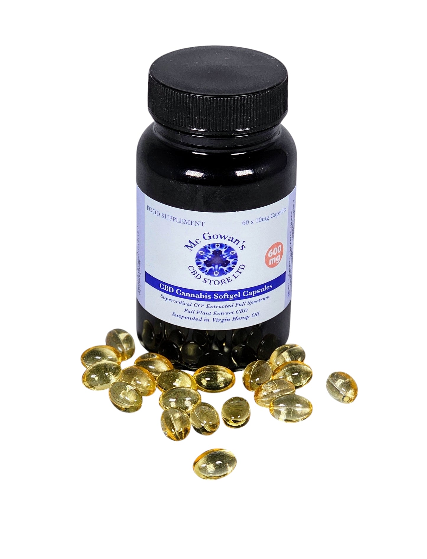 Full Spectrum CBD Soft Gel Capsules
